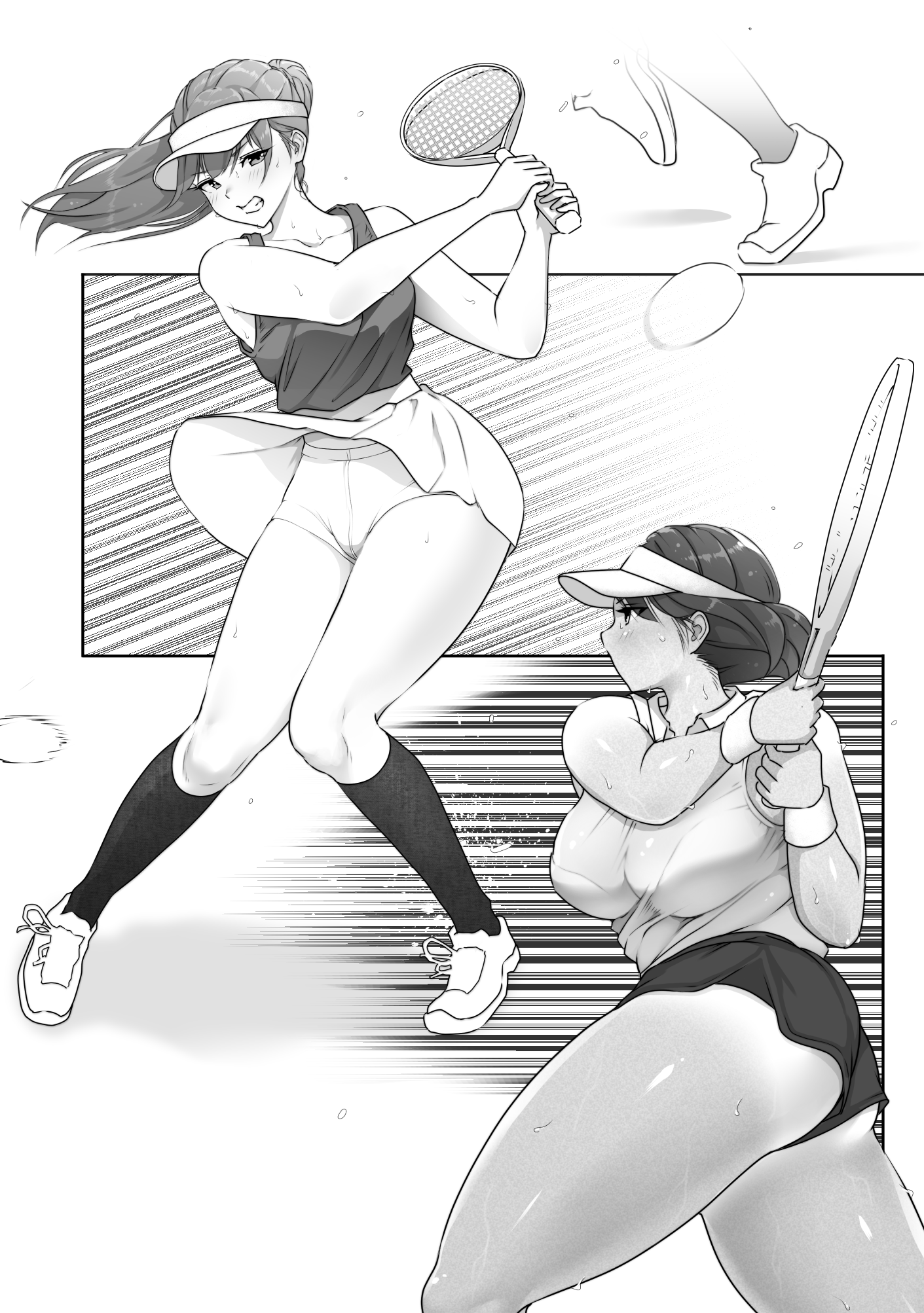 テニス部は野球部の手に堕ちました-5 【エロ漫画JK】野球部員達の性欲の餌食となったテニス部の巨乳ちゃんの運命が