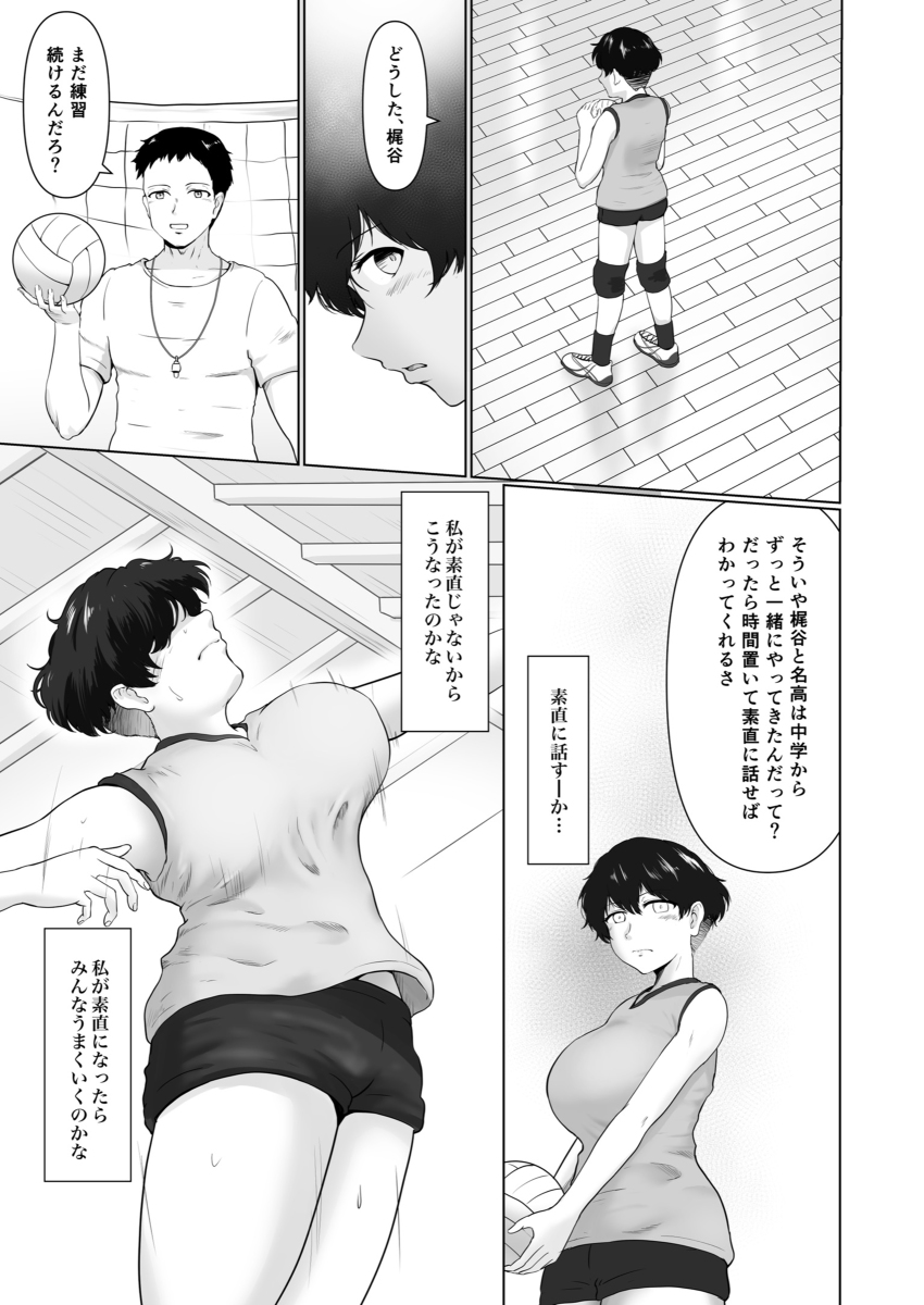 えっち素直で気持ちイイ-8 【エロ漫画JK】スポーツ女子が性に目覚める姿に興奮が収まらない！