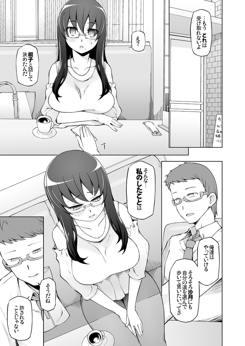 人妻・桐子の調教-寝取られ性活-4 【エロ漫画NTR】パート先の店長が過去の弱みを知っていて…