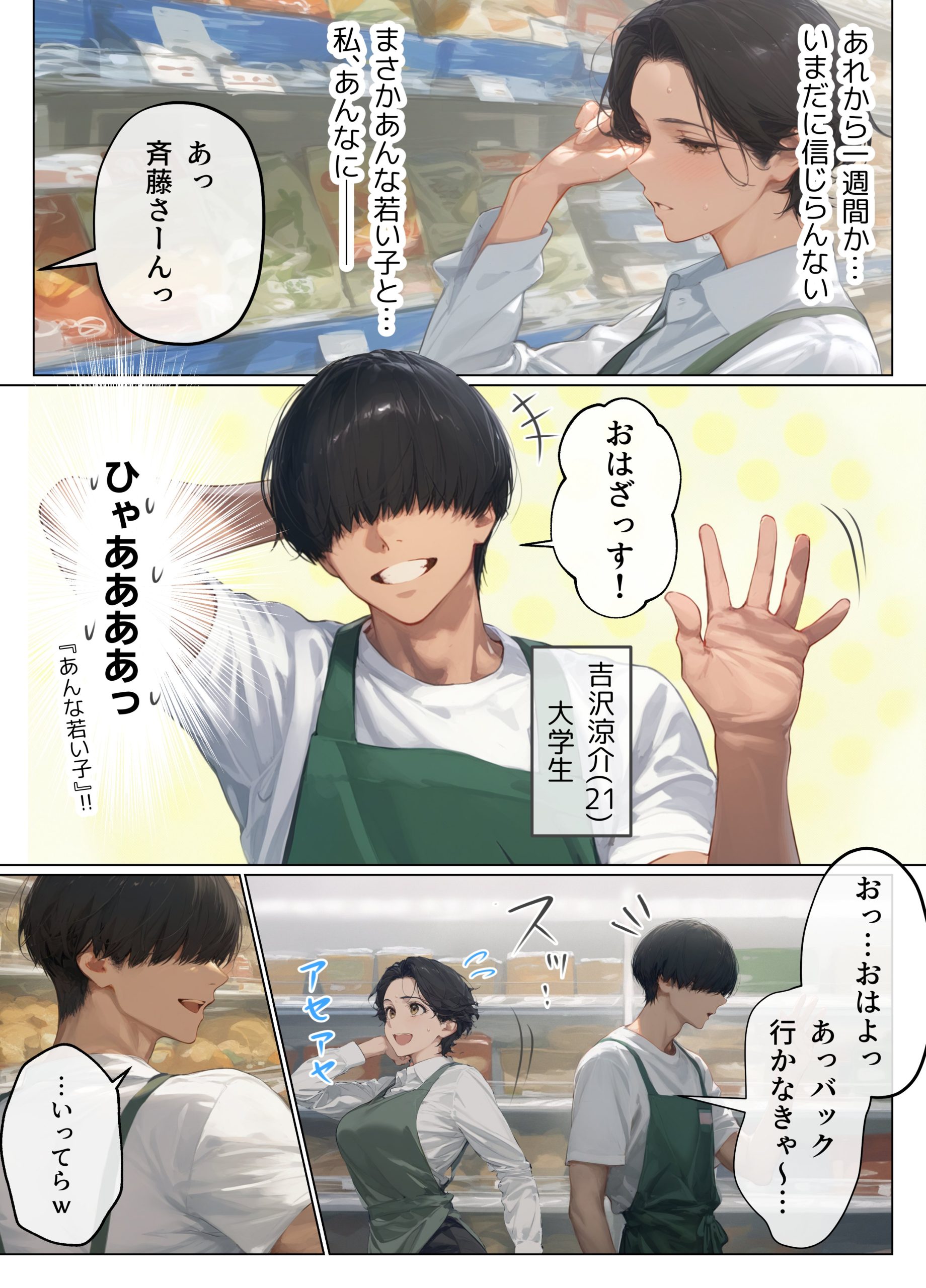 【エロ漫画人妻】人妻さんの本気の汗だく浮気セックスがエロ過ぎてヤバい！