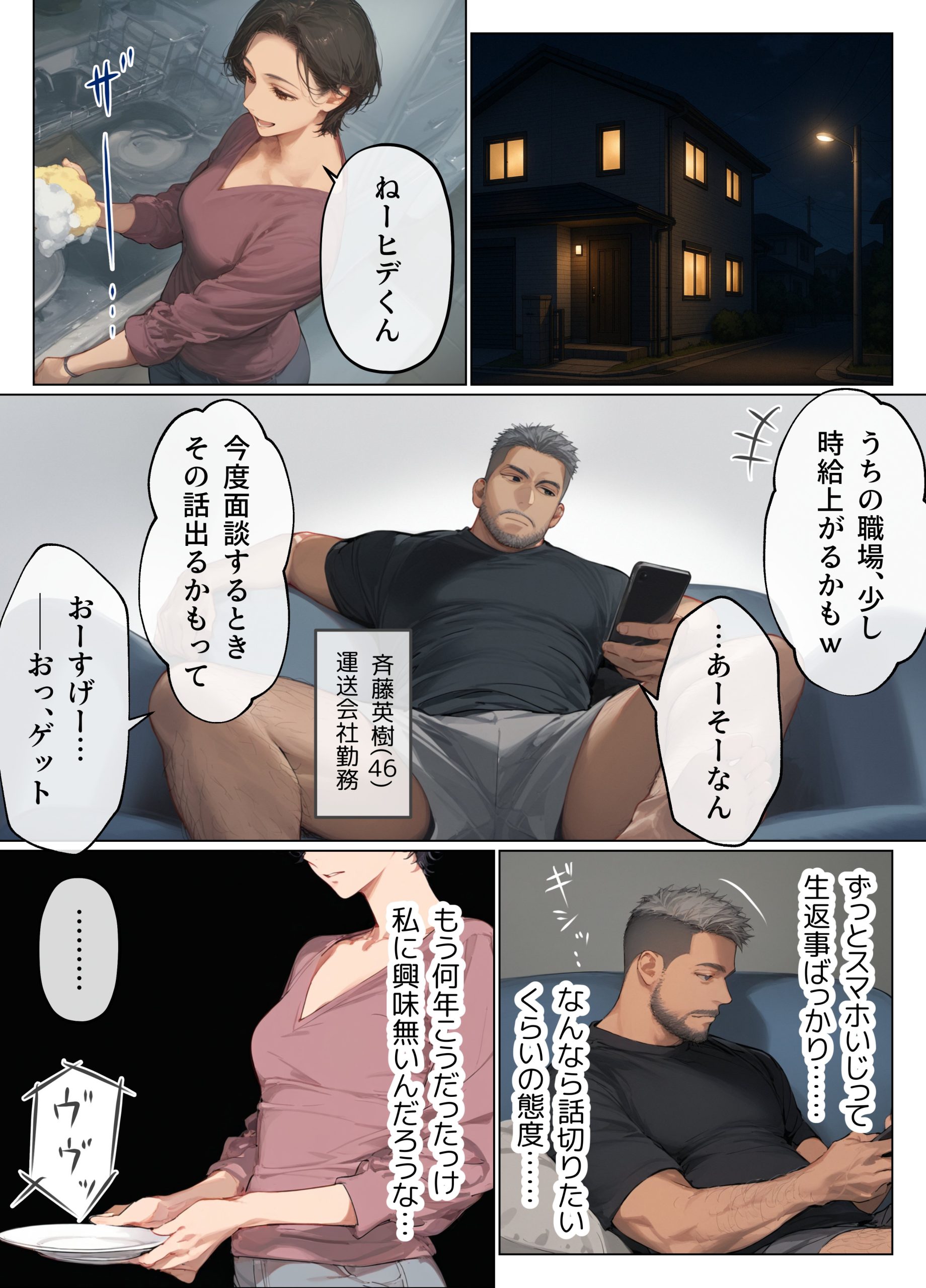 【エロ漫画人妻】人妻さんの本気の汗だく浮気セックスがエロ過ぎてヤバい！