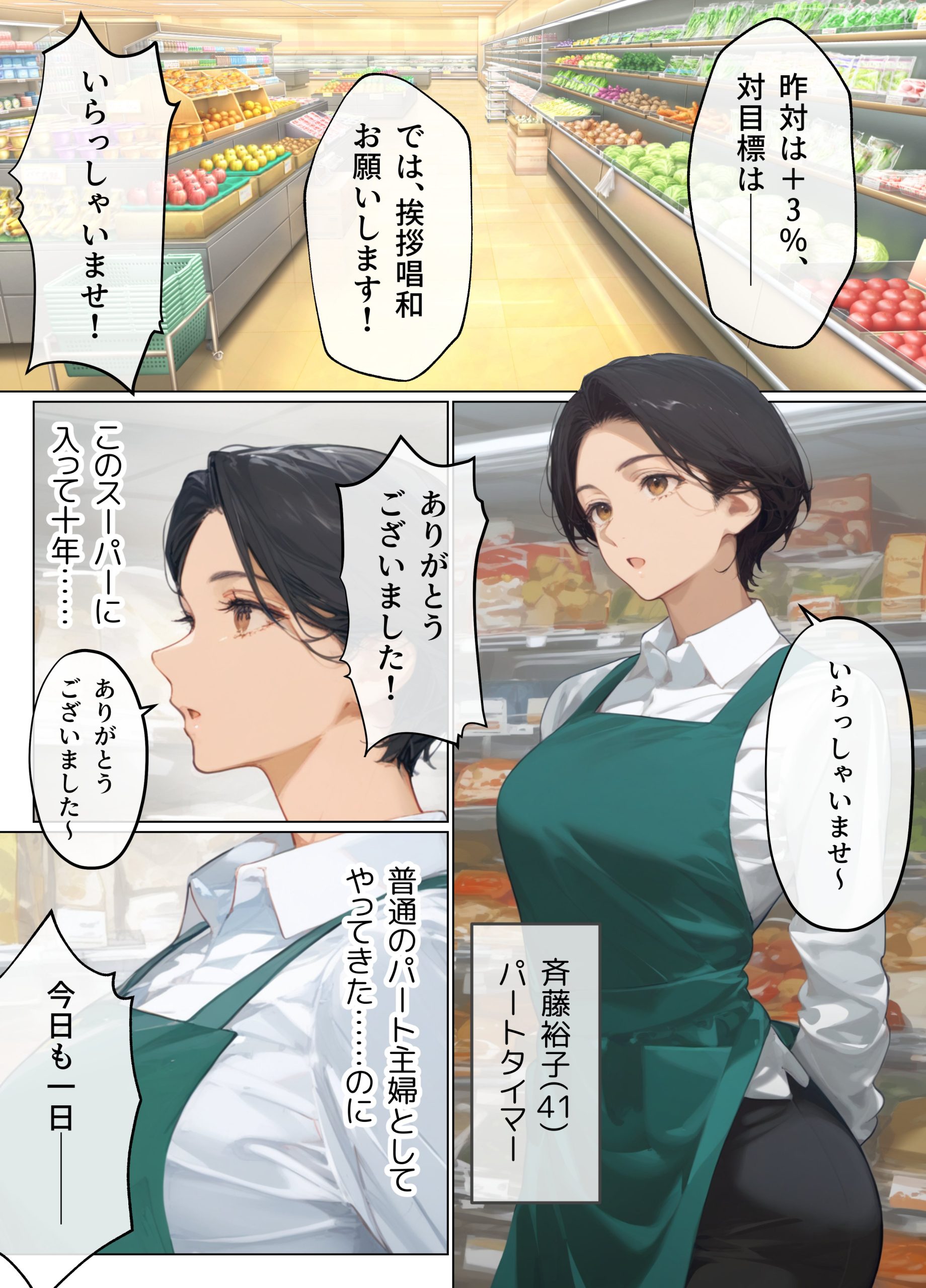 【エロ漫画人妻】人妻さんの本気の汗だく浮気セックスがエロ過ぎてヤバい！