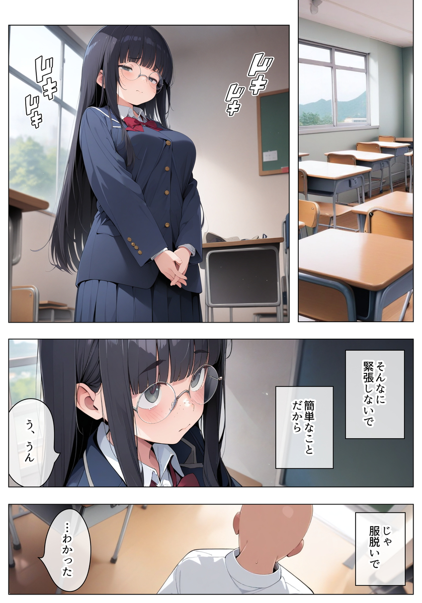 【エロマンガ】クラスの地味な女の子で性欲処理が最高すぎる！