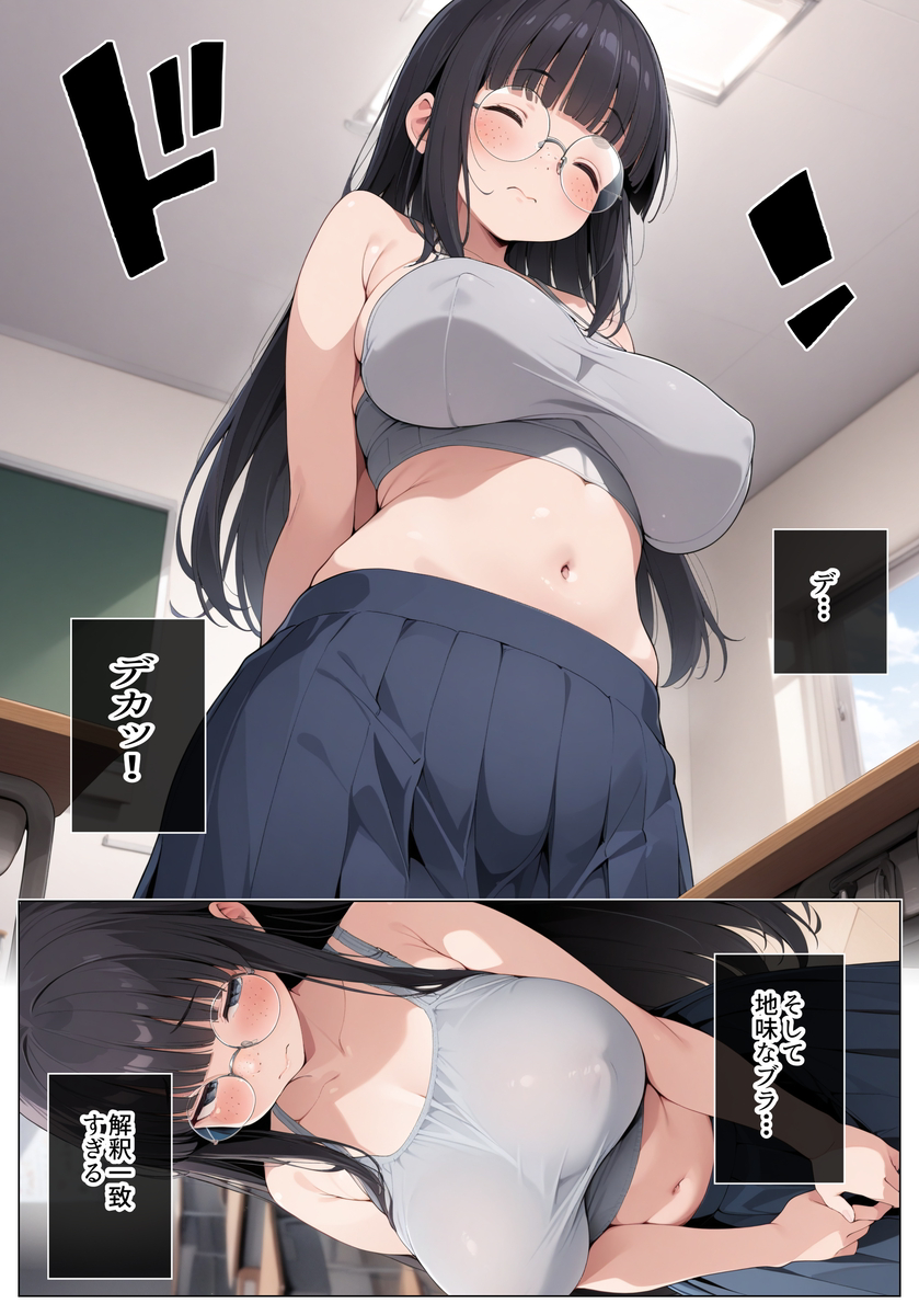 【エロマンガ】クラスの地味な女の子で性欲処理が最高すぎる！