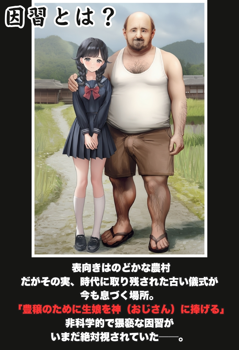 【エロ漫画寝取り】儀式という名の寝取りセックスで種付けされる美少女