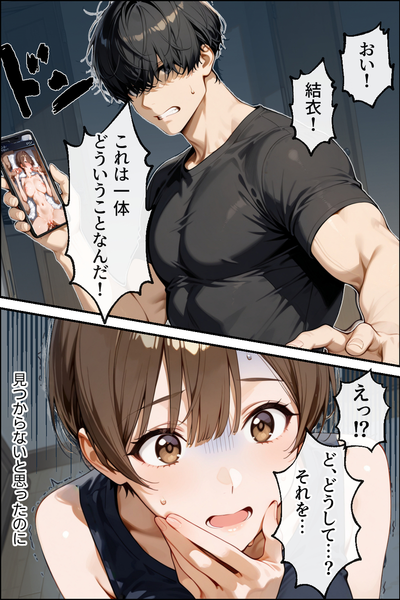【エロ漫画人妻】同人AVに出演した人妻さん…何人もの男とセックスして完全に変態になってしまう…