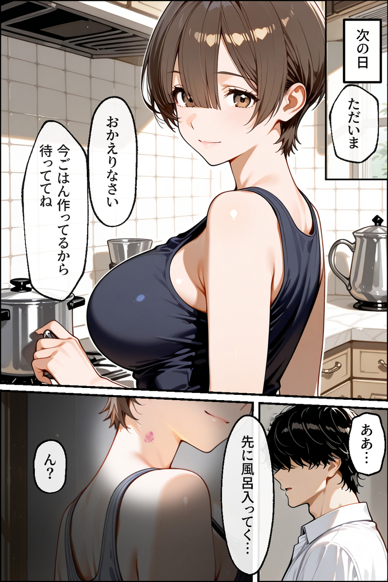【エロ漫画人妻】同人AVに出演した人妻さん…何人もの男とセックスして完全に変態になってしまう…