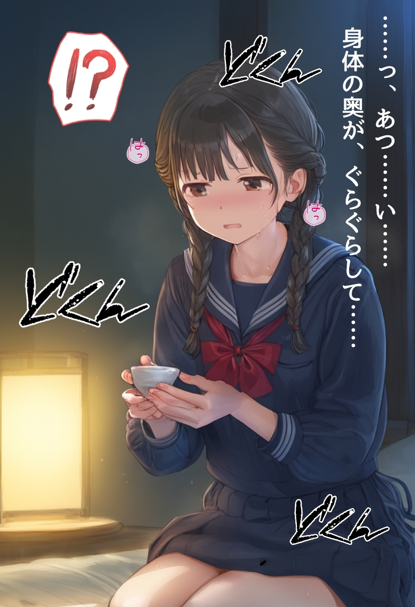 【エロ漫画寝取り】儀式という名の寝取りセックスで種付けされる美少女