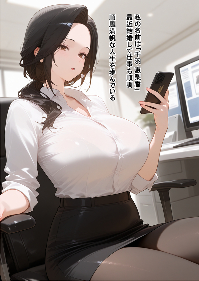 夫とのセックスレスで悩んでいる時に上司に言い寄られて堕ちていく人妻さんに勃起不可避！