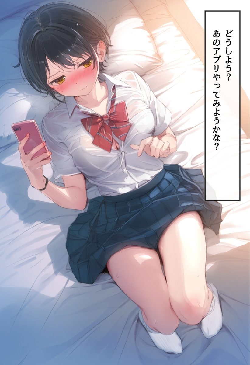 【エロ漫画】年の差と体格差に恋の境界線はない！マッチングアプリで出会ったおっさんとガチ恋する女の子がシコリティーすぎるwww