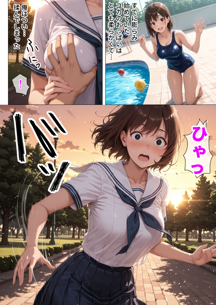 【えろまんが】学生時代大好きだった女の子が…今は人妻となって僕の女性恐怖症を解消しようとしてくれてる…