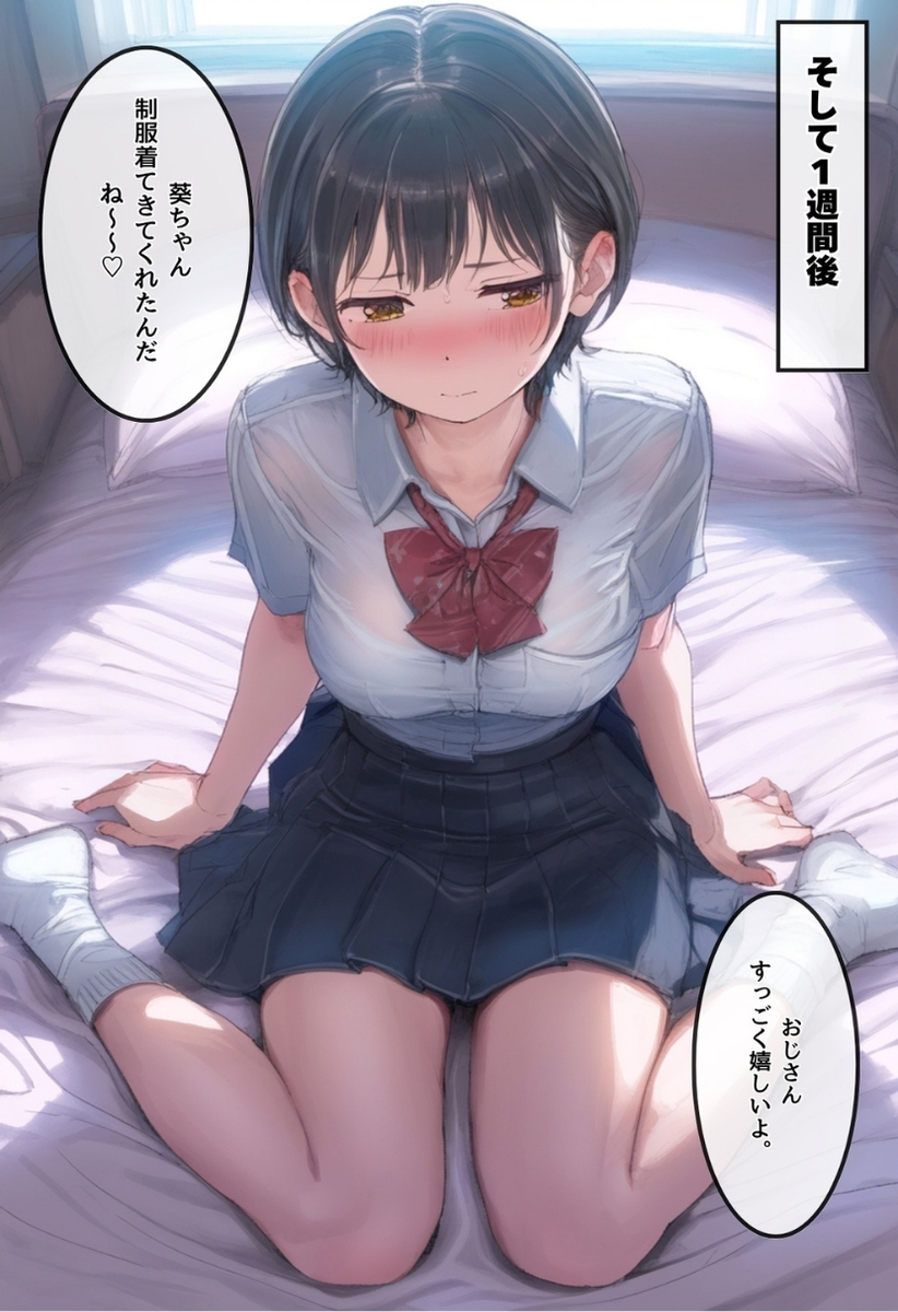 【エロ漫画】年の差と体格差に恋の境界線はない！マッチングアプリで出会ったおっさんとガチ恋する女の子がシコリティーすぎるwww