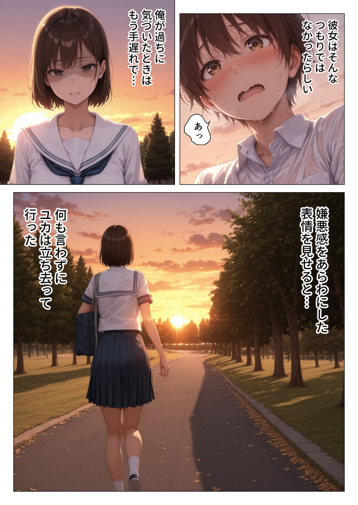 【えろまんが】学生時代大好きだった女の子が…今は人妻となって僕の女性恐怖症を解消しようとしてくれてる…