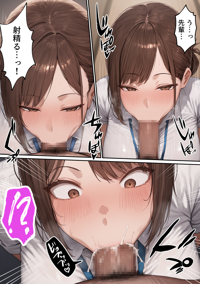 【エロマンガ】会社のOLさんとエチエチな関係が最高過ぎる