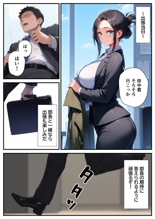 【エロマンガ】女上司とあまあま孕ませエッチしてる姿がヤバい！