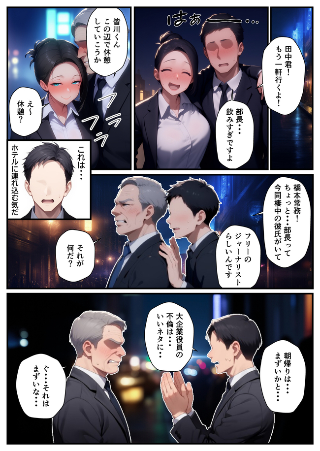 【エロマンガ】女上司とあまあま孕ませエッチしてる姿がヤバい！