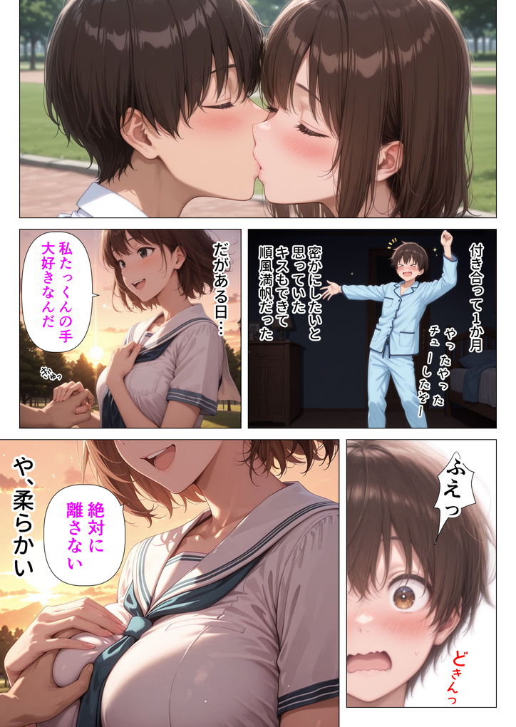 【えろまんが】学生時代大好きだった女の子が…今は人妻となって僕の女性恐怖症を解消しようとしてくれてる…
