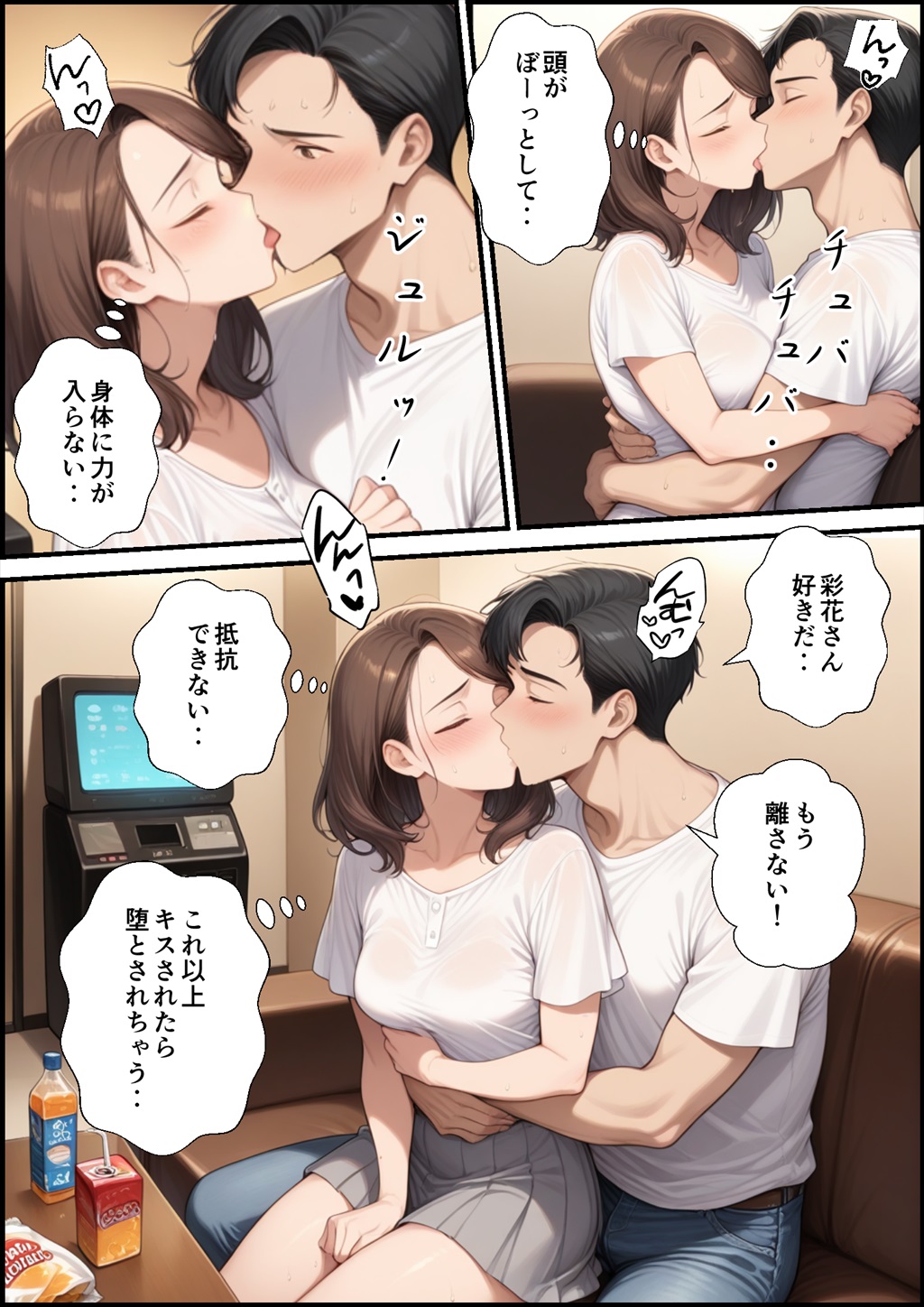 【えろまんが】不倫セックスで本当の気持ちよさを知ってしまった人妻さん…あなたごめんなさい…