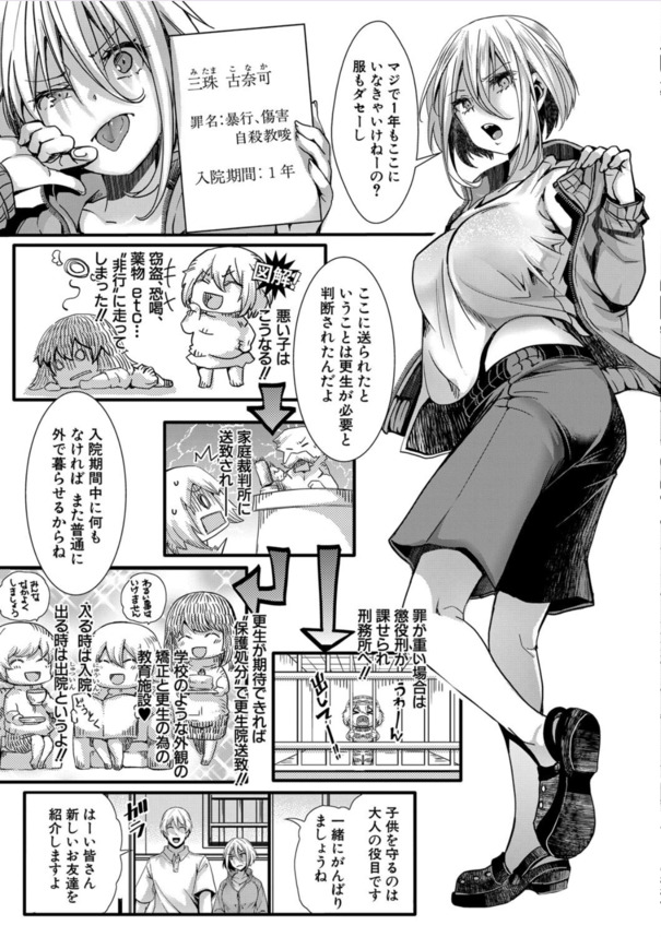 【エロ漫画】罪の意識を持たない彼女たちを改心させるためエッチな更生指導