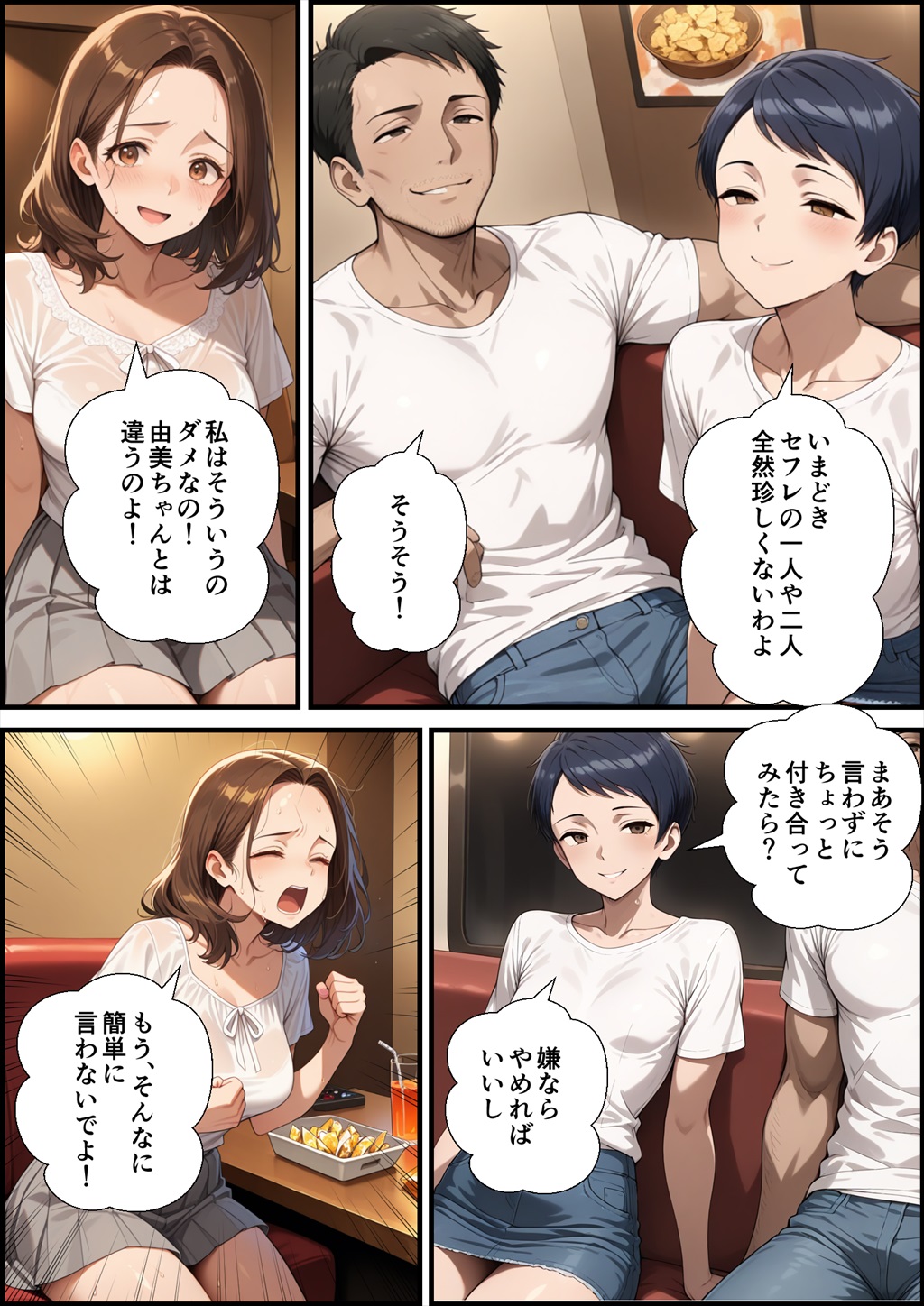 【えろまんが】不倫セックスで本当の気持ちよさを知ってしまった人妻さん…あなたごめんなさい…