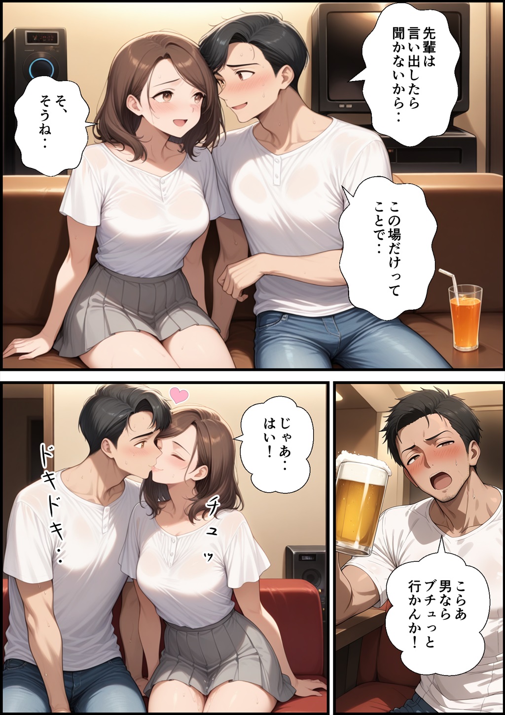 【えろまんが】不倫セックスで本当の気持ちよさを知ってしまった人妻さん…あなたごめんなさい…