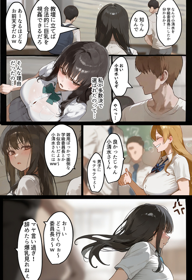 【エロマンガ】個室サウナでのデートのはずが…ヤバいおっさん達にエッチなことをされて…
