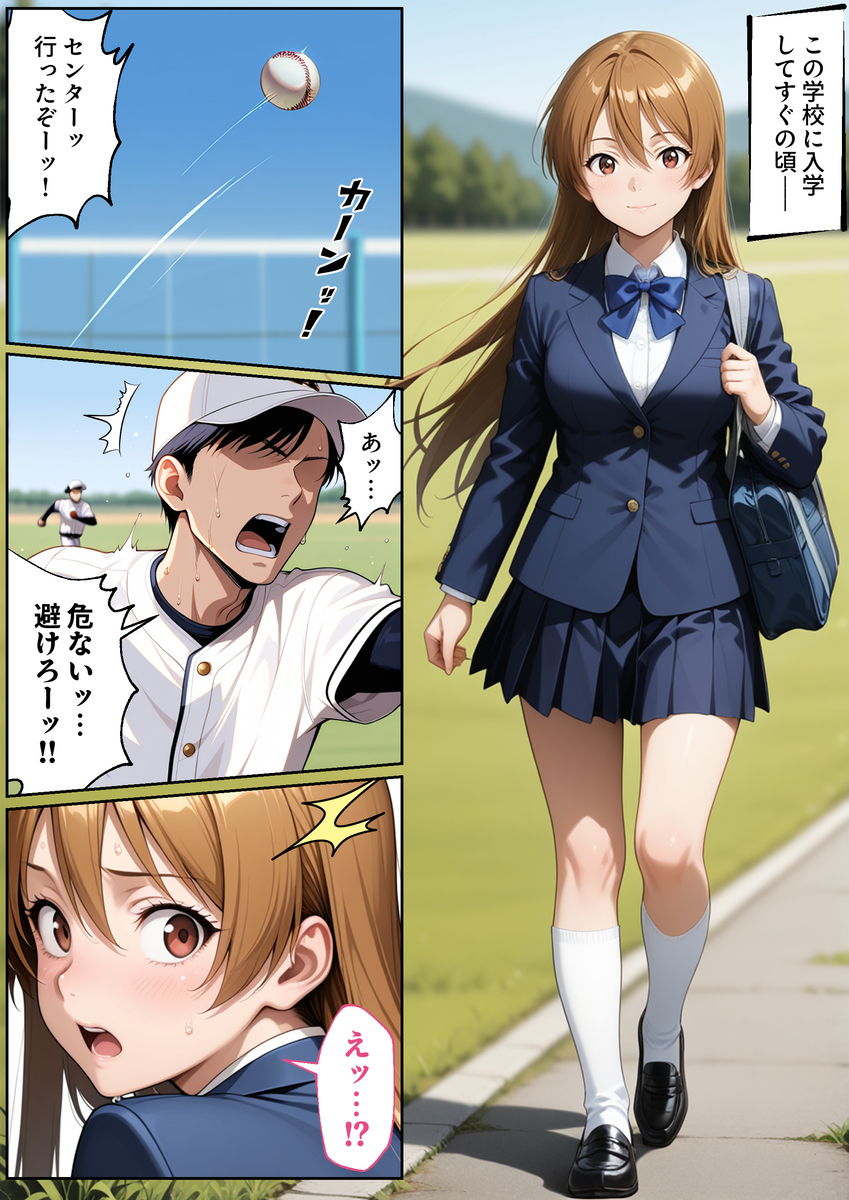 【エロ漫画】大好きなクラスな女の子が家に遊びに来たら俺の兄貴と親父に抱かれてしまったようで…