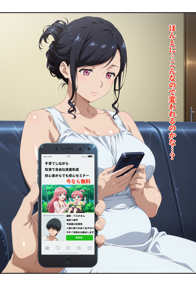 【エロマンガ】カリスマ投資家に抱かれながら投資を学ぶ巨乳奥様
