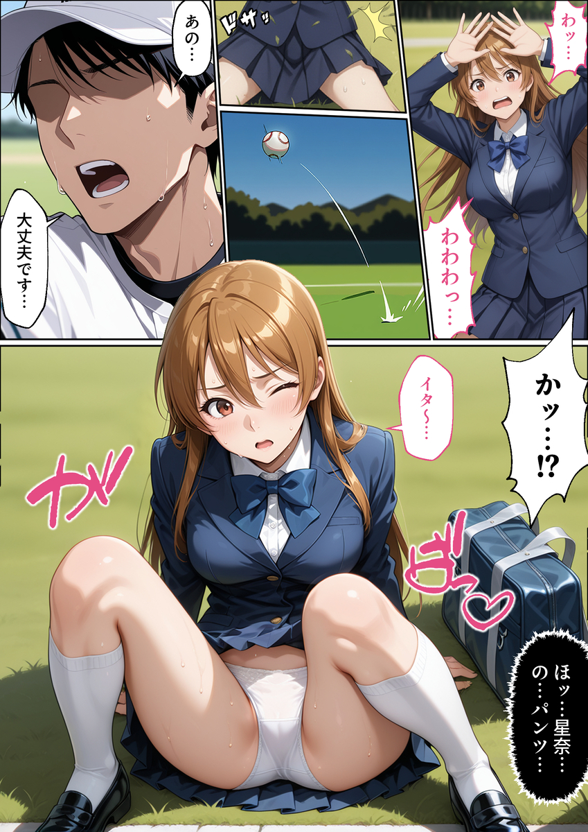 【エロ漫画】大好きなクラスな女の子が家に遊びに来たら俺の兄貴と親父に抱かれてしまったようで…
