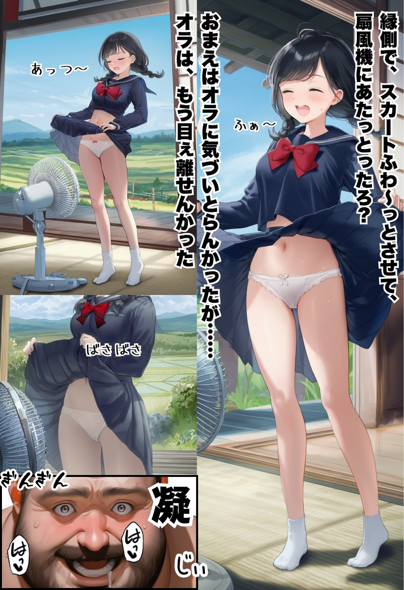 【エロマンガ】ある村の儀式で僕の大好きな幼馴染はねっちこいおじさんに抱かれてしまい…