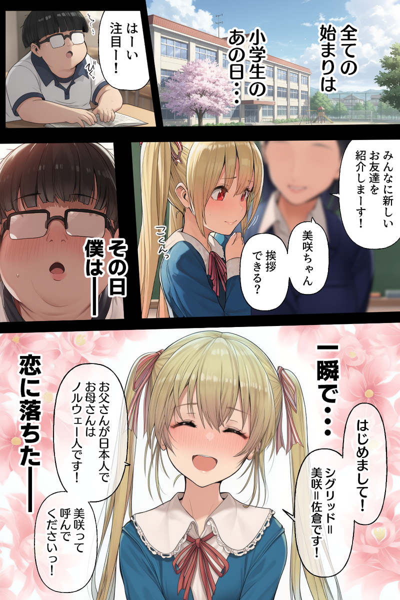 【エロマンガ】社会の認知から外れた存在となった中年男が女の子達にエロい事しまくってるwww