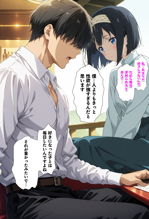 【エロ漫画】旦那とはセックスレス気味の人妻さんバイト先の若い男の子との浮気セックスに溺れてしまう