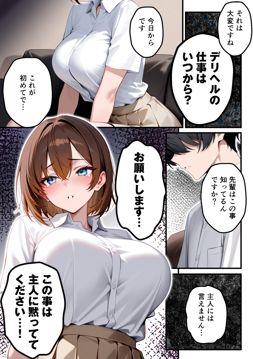 【えろまんが】女友達にFXを勧めらられた奥様…ハイレバトレードでとんでもない損失を作りデリヘル勤務へ…