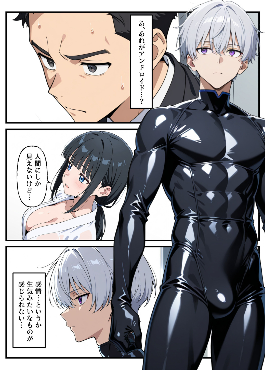 【エロ漫画】不妊治療の奥様が旦那の目の前で種付けサービスを受けることになり…