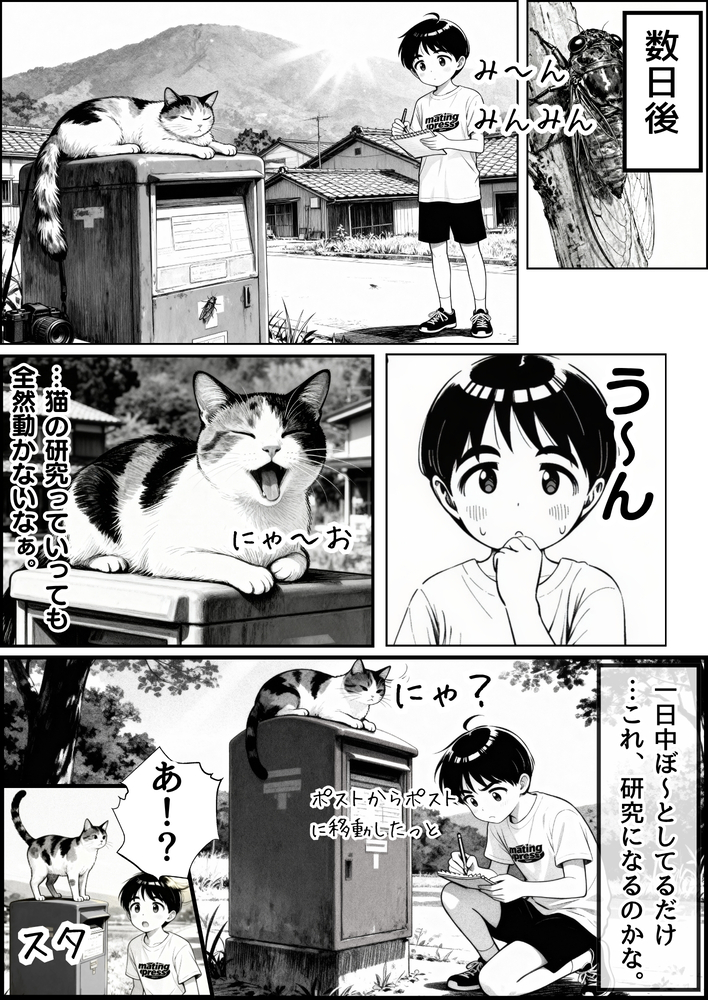 【エロ漫画】僕が恋をしていた近所のお姉さんと駄菓子屋のおじさんがエッチなことをしていて…