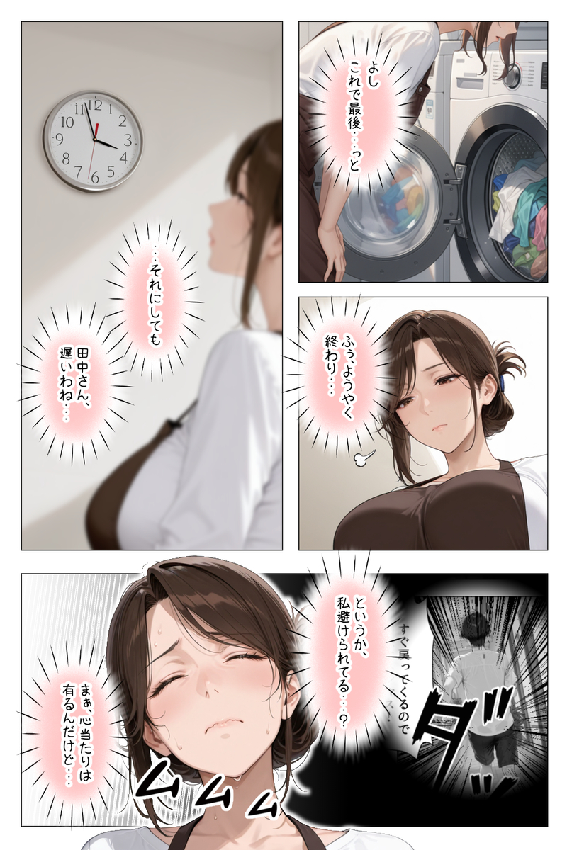 【エロマンガ】俺の家を担当してくれてる家政婦さんがガチで変態だったようで…