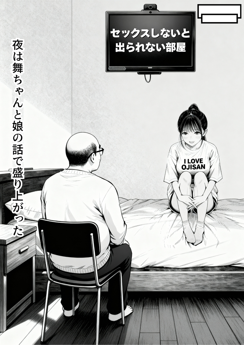 【えろまんが】AVに出てくるあの部屋に娘の友人と一緒に閉じ込められた結果…