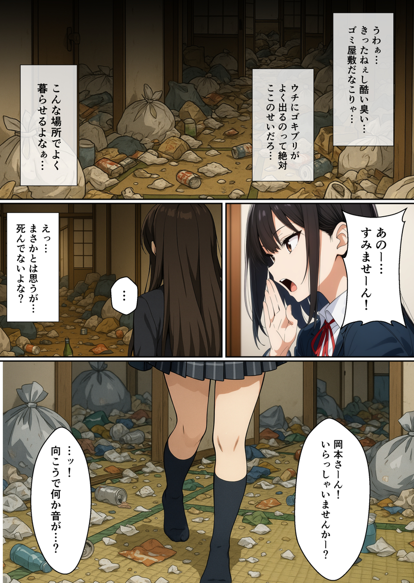 【エロマンガ】生まれ変わったら女の子…あなたら何をしてますか？