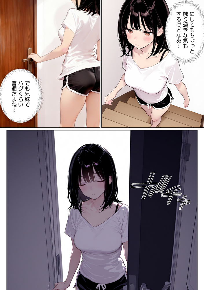 【エロ漫画】「お兄ちゃん、たくさん気持ち良くなって」妹に依存しまくる兄との禁断セックスがエロ過ぎる！