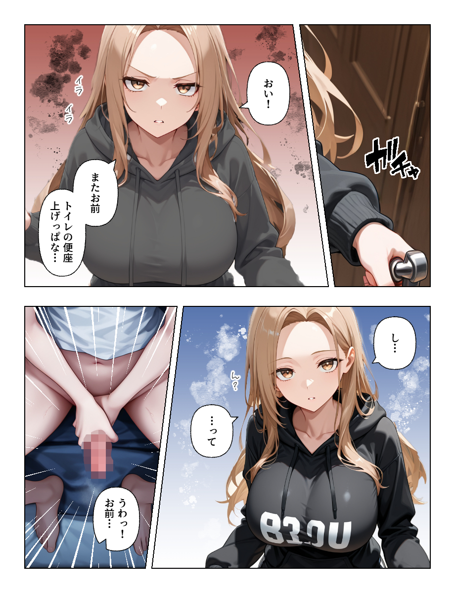 【えろまんが】旦那の弟の規格外のアソコに沼ってしまう人妻さん