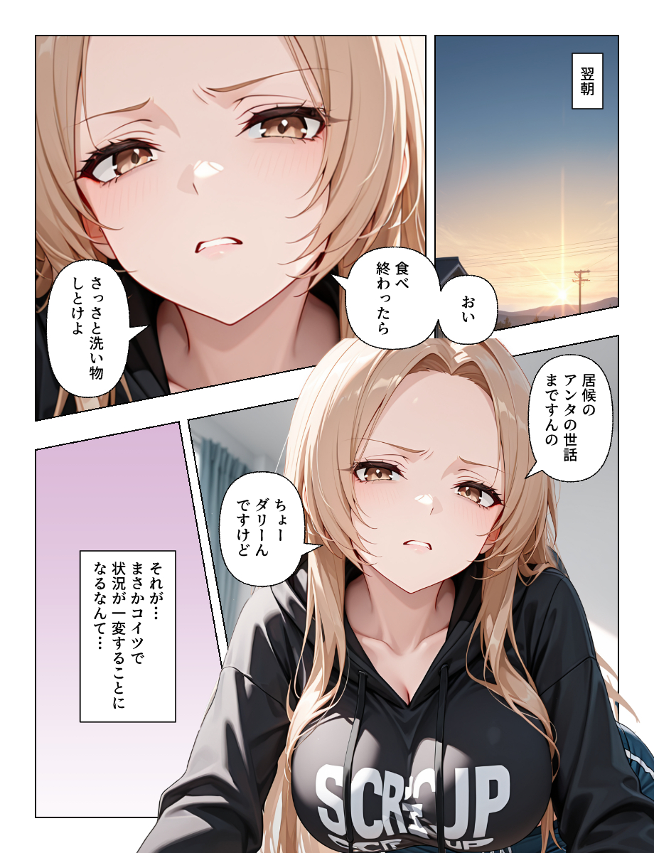 【えろまんが】旦那の弟の規格外のアソコに沼ってしまう人妻さん