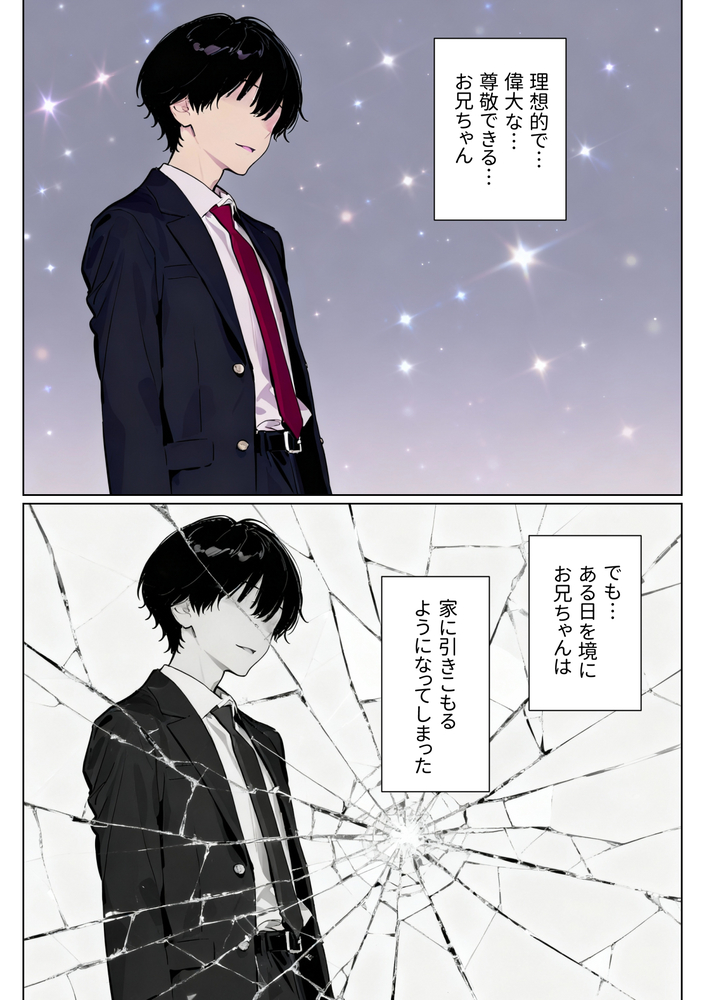 【エロ漫画】「お兄ちゃん、たくさん気持ち良くなって」妹に依存しまくる兄との禁断セックスがエロ過ぎる！