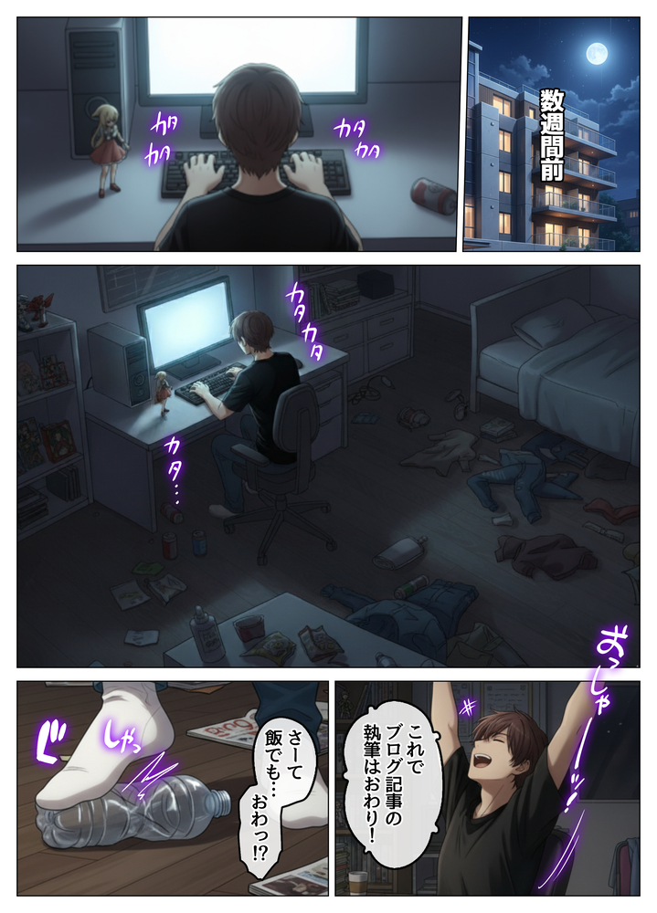 【えろまんが】こんな素敵な人妻さんと出会えたら本気になってもおかしくないよね…