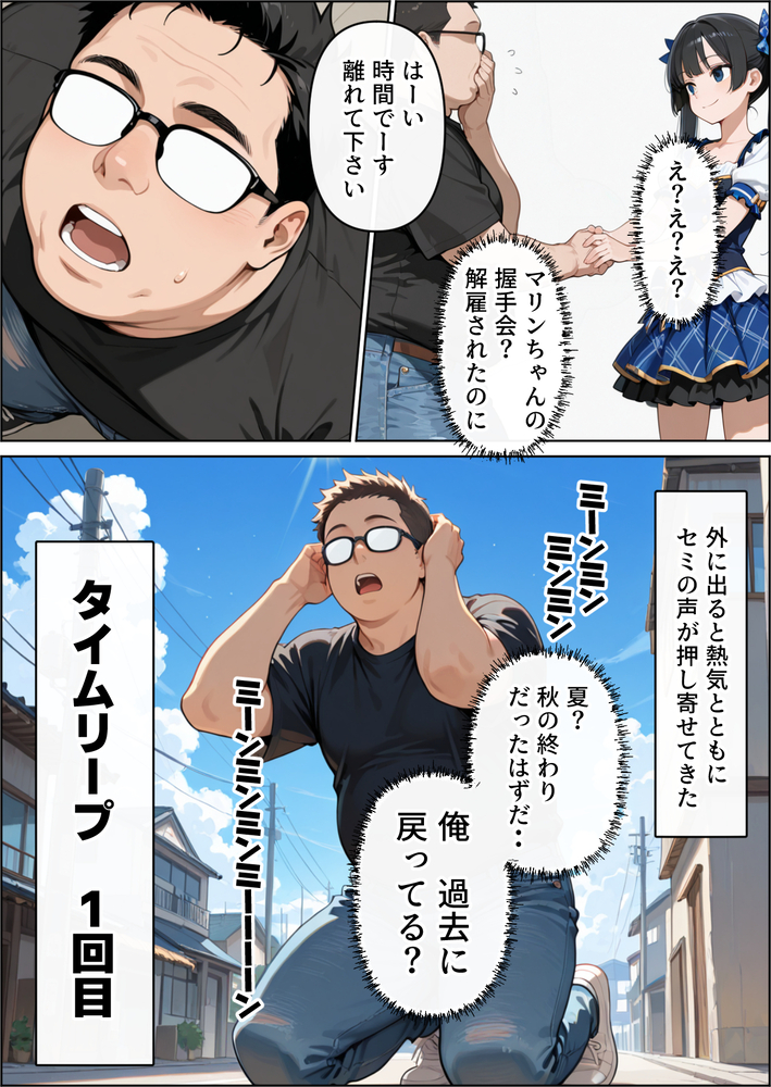 【エロ漫画】ワイが激推ししてる地下アイドルさんAV出演拡散されて活動休止へ…