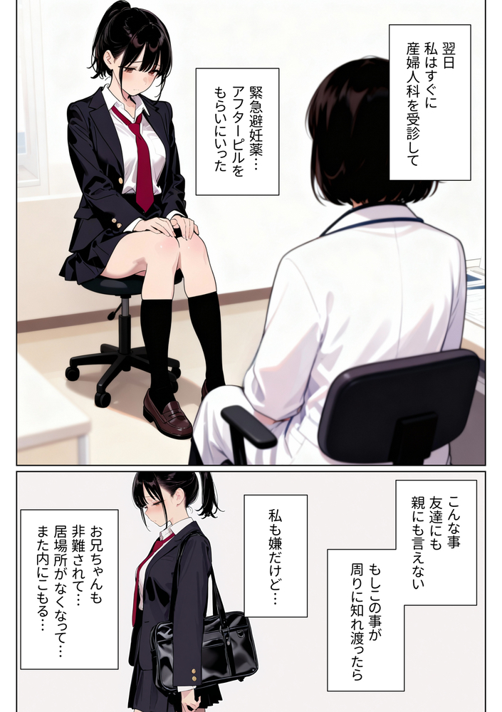 【エロ漫画】「お兄ちゃん、たくさん気持ち良くなって」妹に依存しまくる兄との禁断セックスがエロ過ぎる！