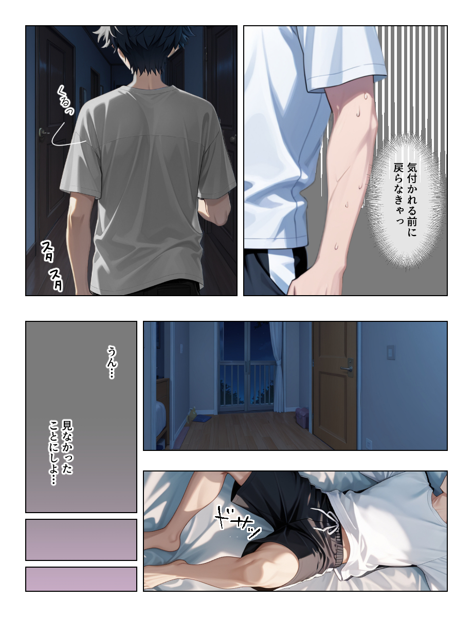 【えろまんが】旦那の弟の規格外のアソコに沼ってしまう人妻さん