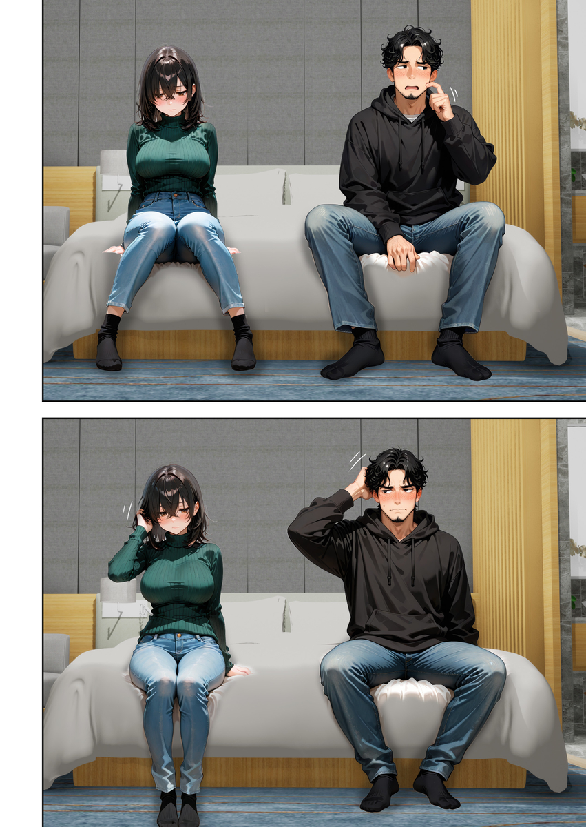 【エロ漫画】二十歳の誕生日に密かに思いを寄せていたアルバイト先の店長にエッチなお願いをする女子大生