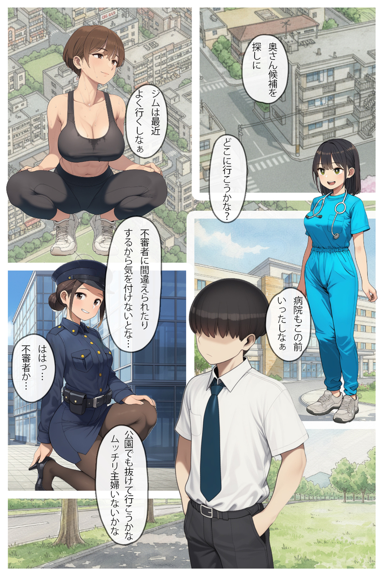 【えろまんが】もれなく可愛い奥様付き？最高にエッチな物件が紹介される！