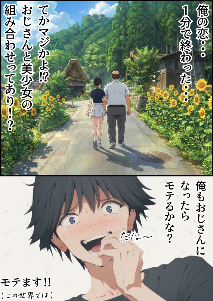 【エロマンガ】観光しながらのいちゃらぶセックス…こんな旅がしてみたいwww