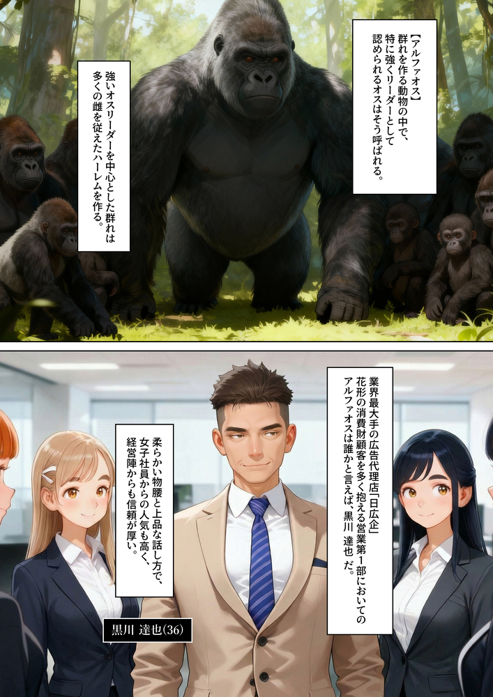 【エロ漫画】国家と美女たちに求められ続ける快楽と狂乱の日々に興奮が収まらない！